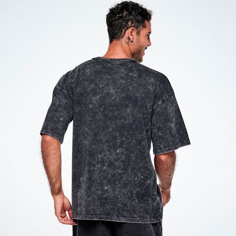 Rock and Roll Oversized Drop Shoulder Tee