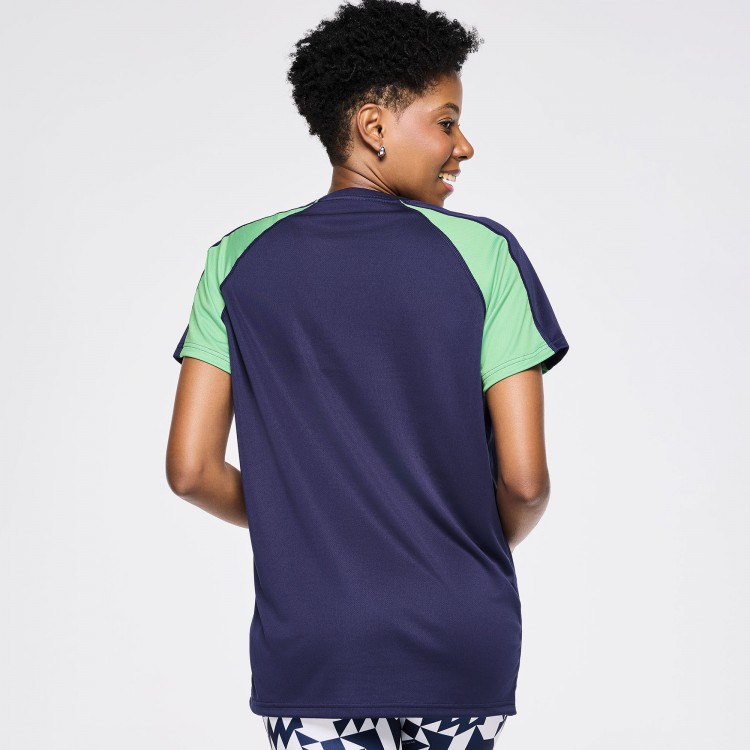 Zumba Out Loud Mens Raglan Crew Neck