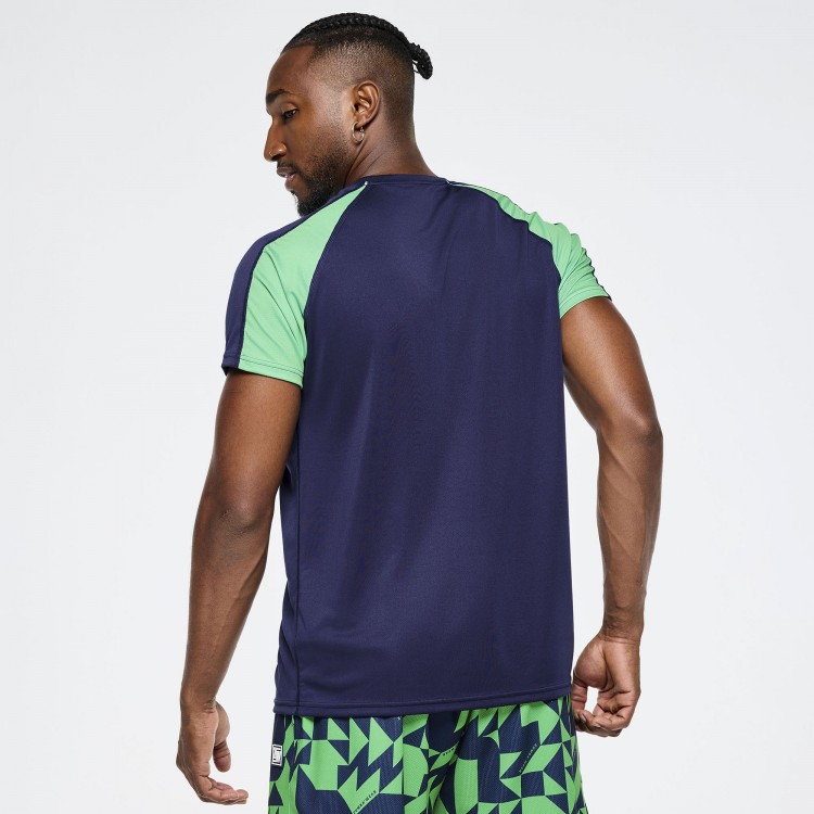 Zumba Out Loud Mens Raglan Crew Neck