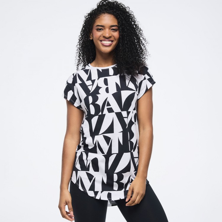 Zumba Haus Men s Crew Neck Round Hem Tee