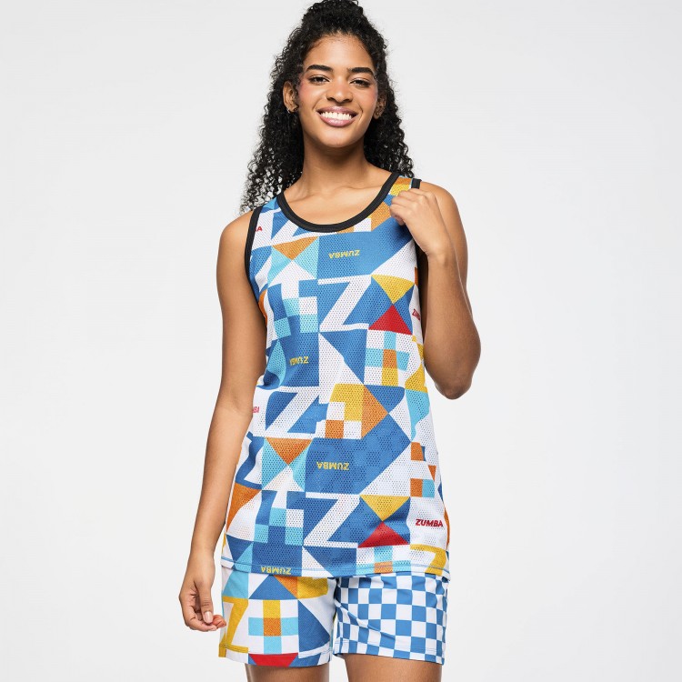Zumba Rays Mens Basketball Tank