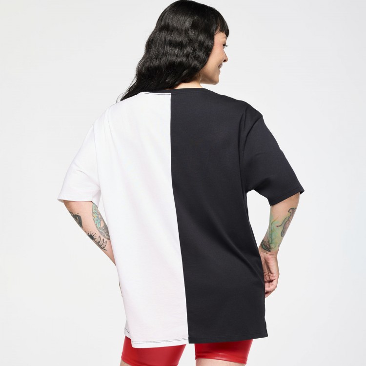 Zumba Mens Oversized Crew Neck Tee