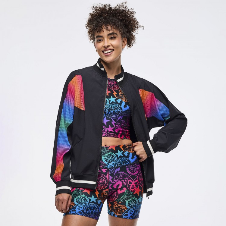 Zumba Libre Mens Oversized Dolman Track Jacket