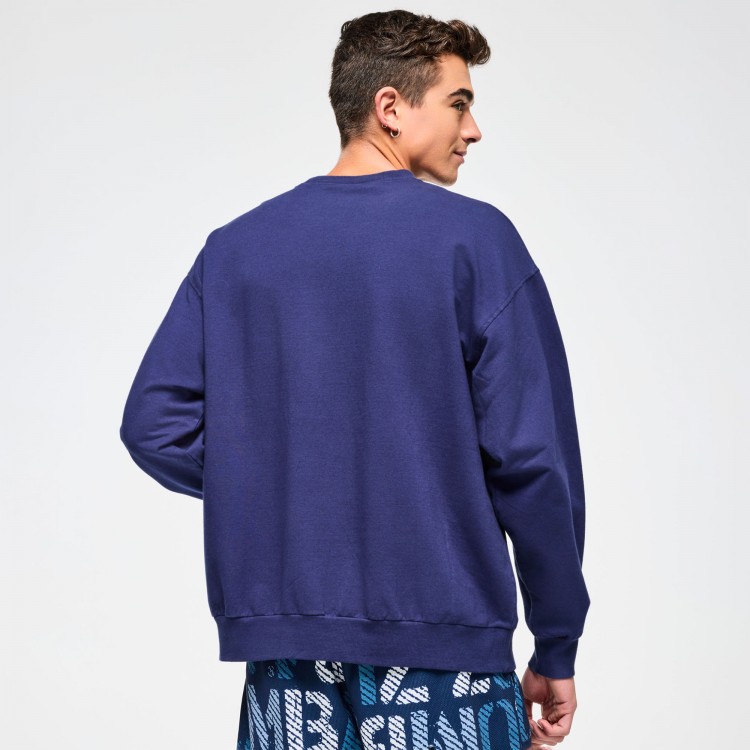 Blue Jean Mens Pullover Sweatshirt