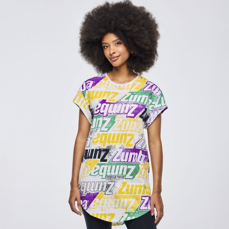 Apres Zumba Mens Crew Neck Round Hem Tee
