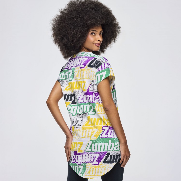Apres Zumba Mens Crew Neck Round Hem Tee