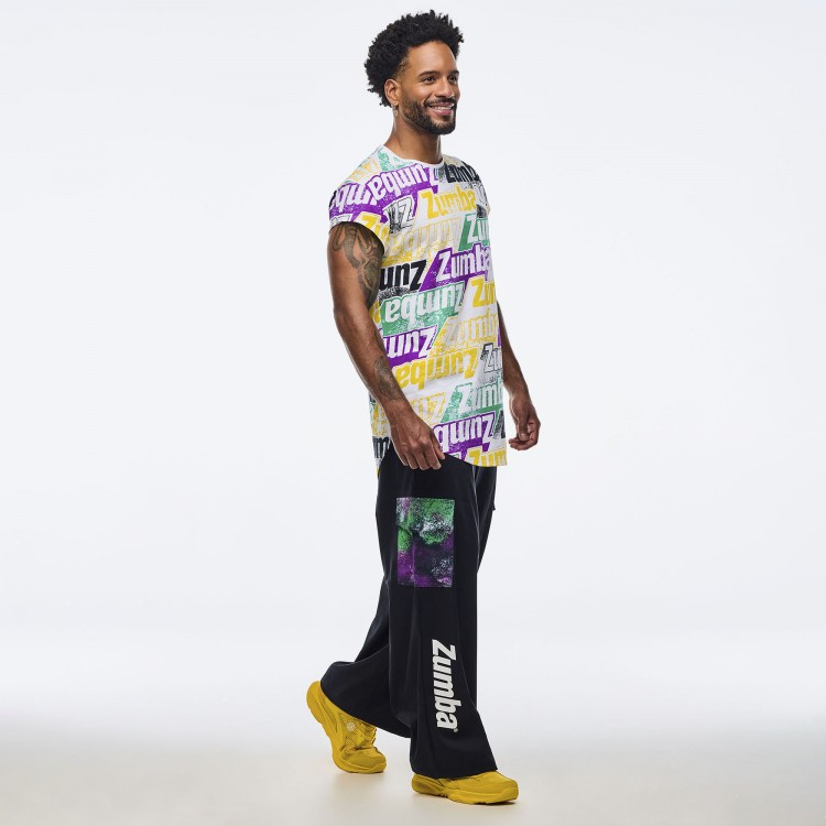 Apres Zumba Mens Crew Neck Round Hem Tee