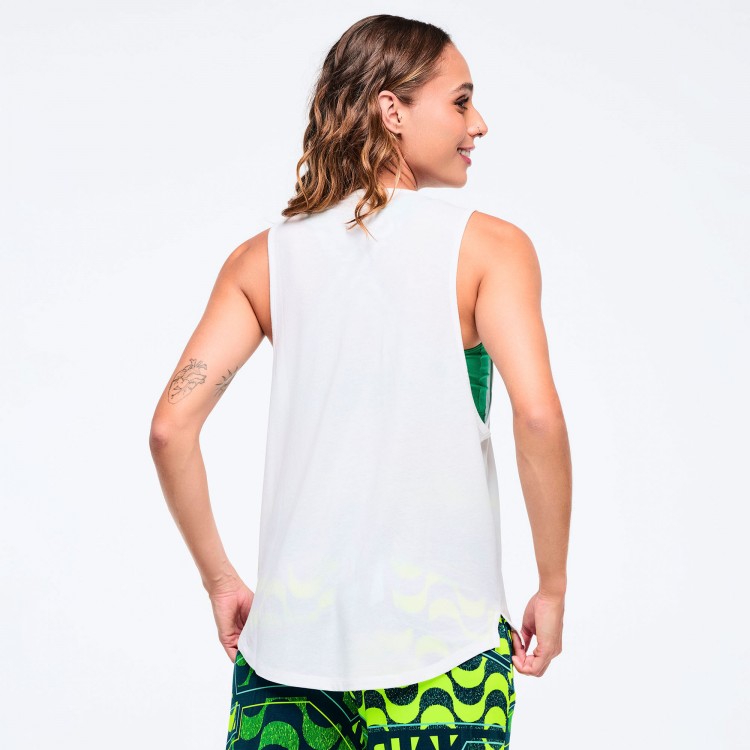 Latin Movement Mens Open Neck Tank