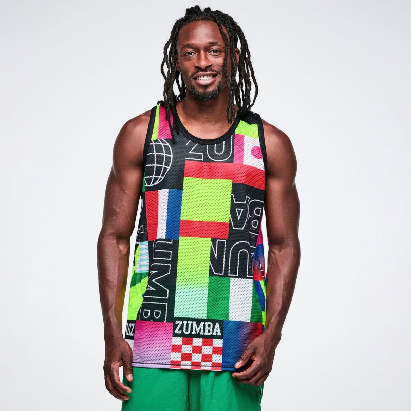 Worldwide Mens Basketball Tank