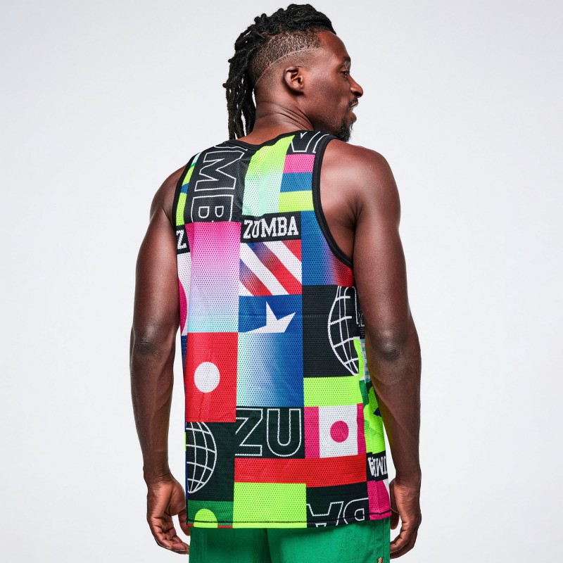 Worldwide Mens Basketball Tank