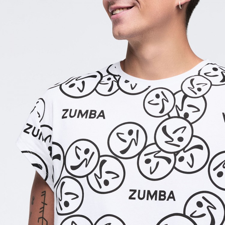 Zumba Basic Mens Round Hem Tee