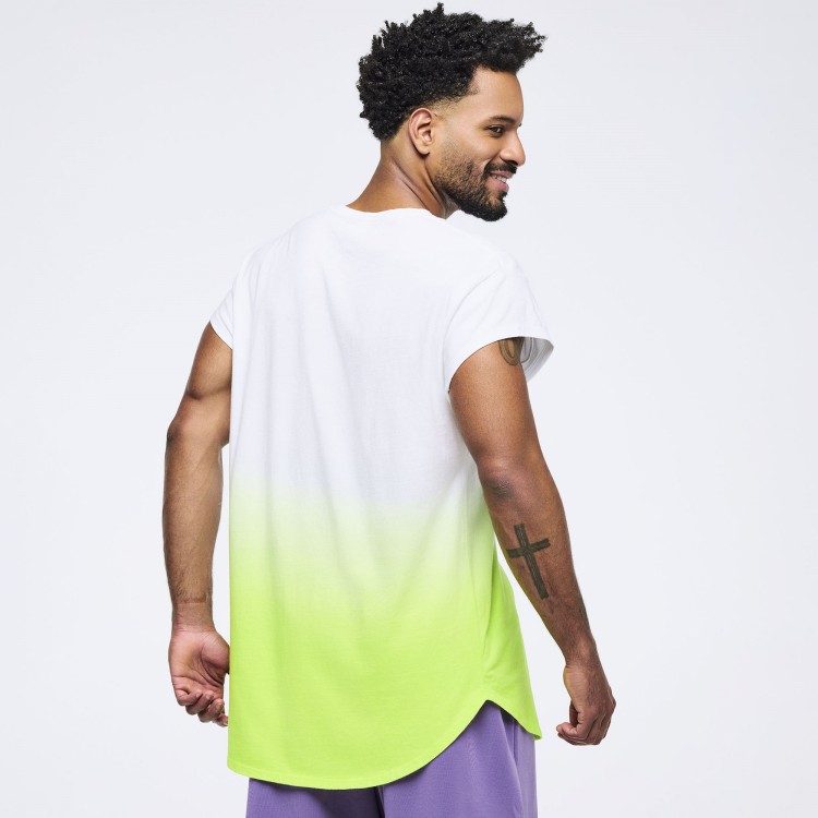 Pastel Mens Round Hem Tee