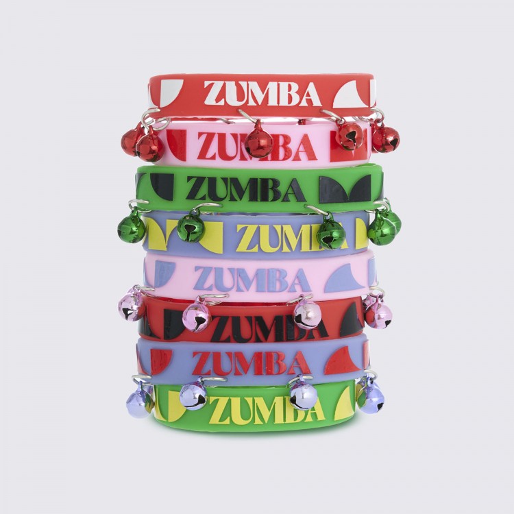 Zumba Haus Rubber Bracelets 8PK