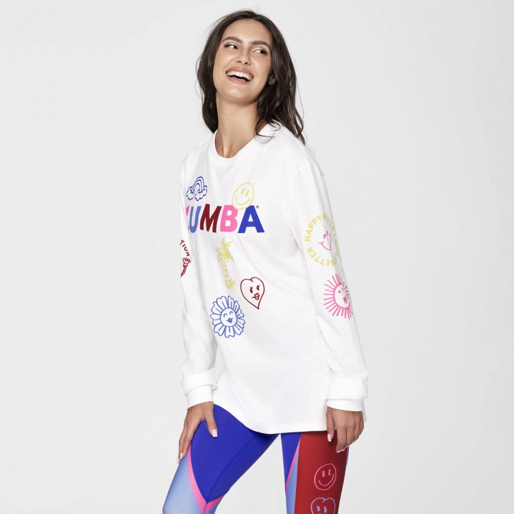 Zumba Happy Long Sleeve Tee