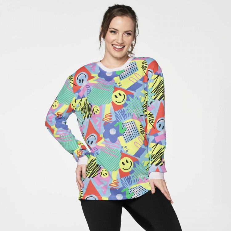 Zumba Fun And Happy Long Sleeve Tee