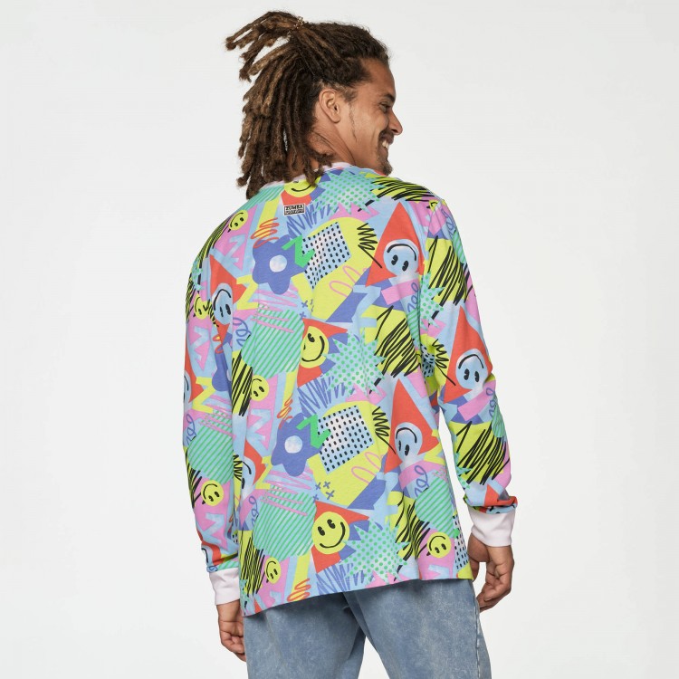 Zumba Fun And Happy Long Sleeve Tee