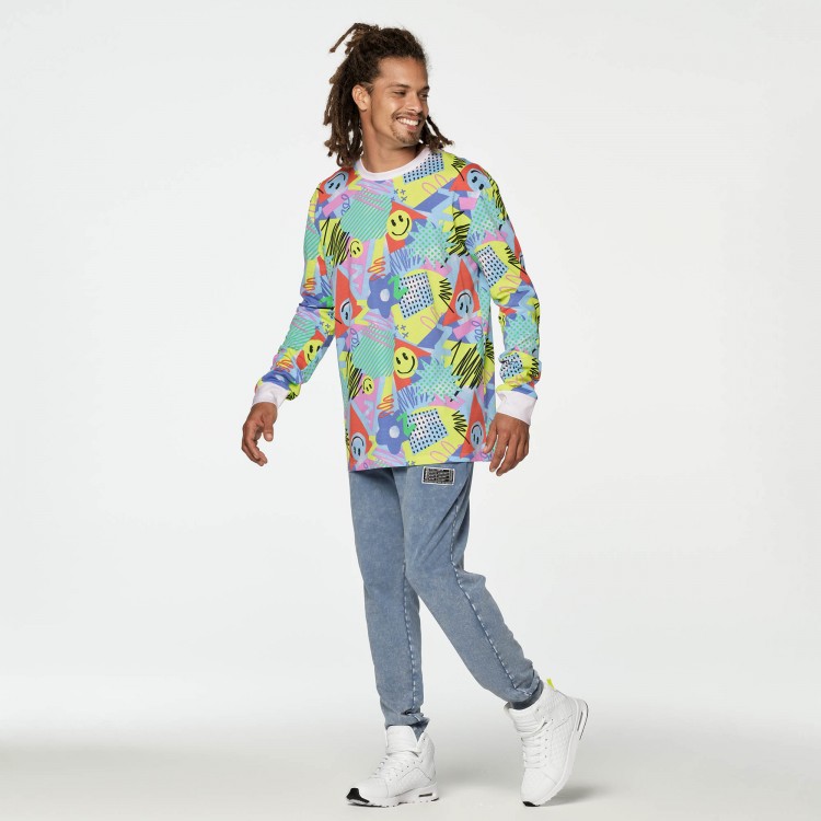 Zumba Fun And Happy Long Sleeve Tee