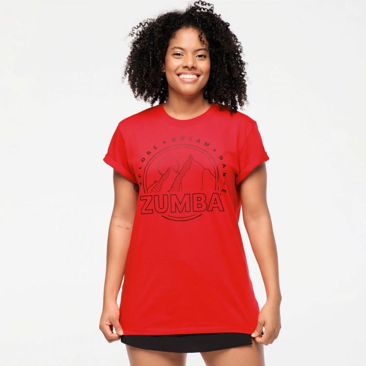 Zumba Explore Crew Neck Tee