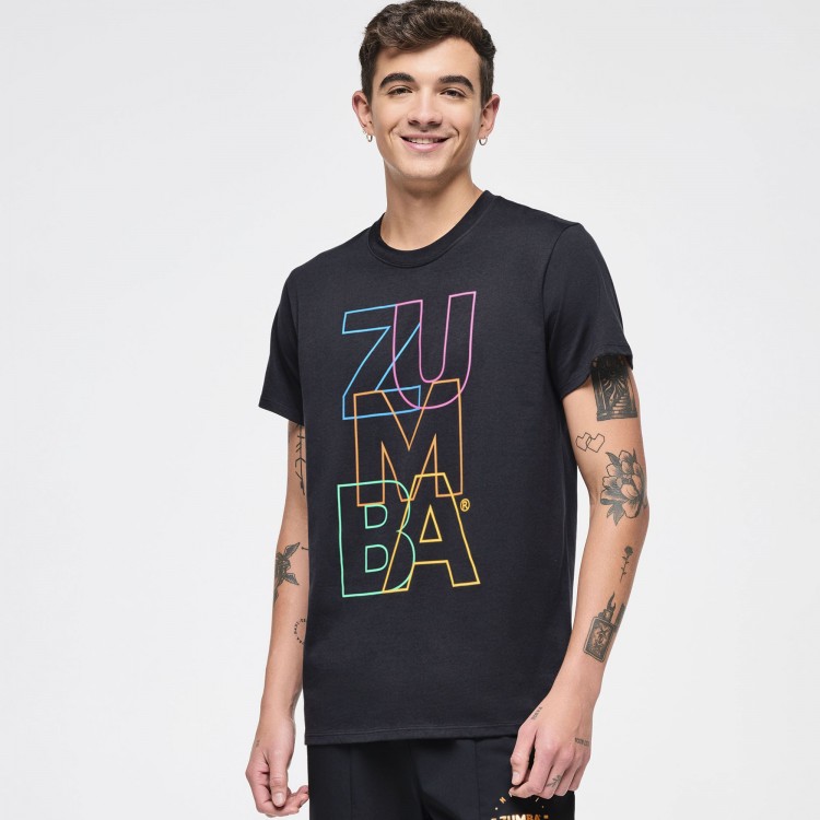 Zumba Block Tee
