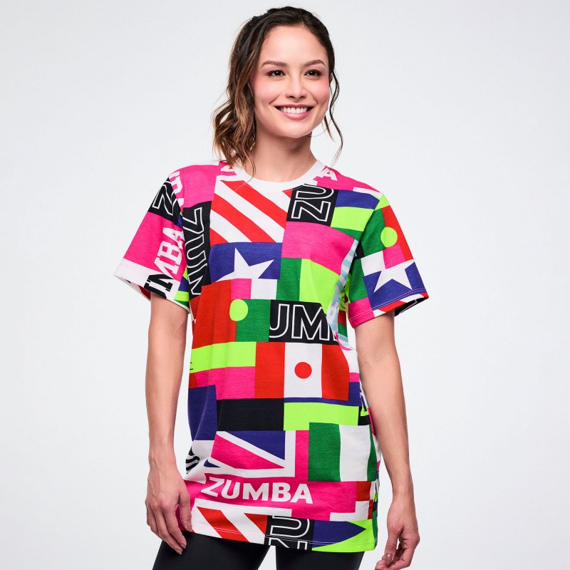 Worldwide Unisex Crew Neck Tee