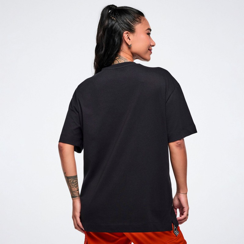 Worldwide Oversized Crew Neck Top