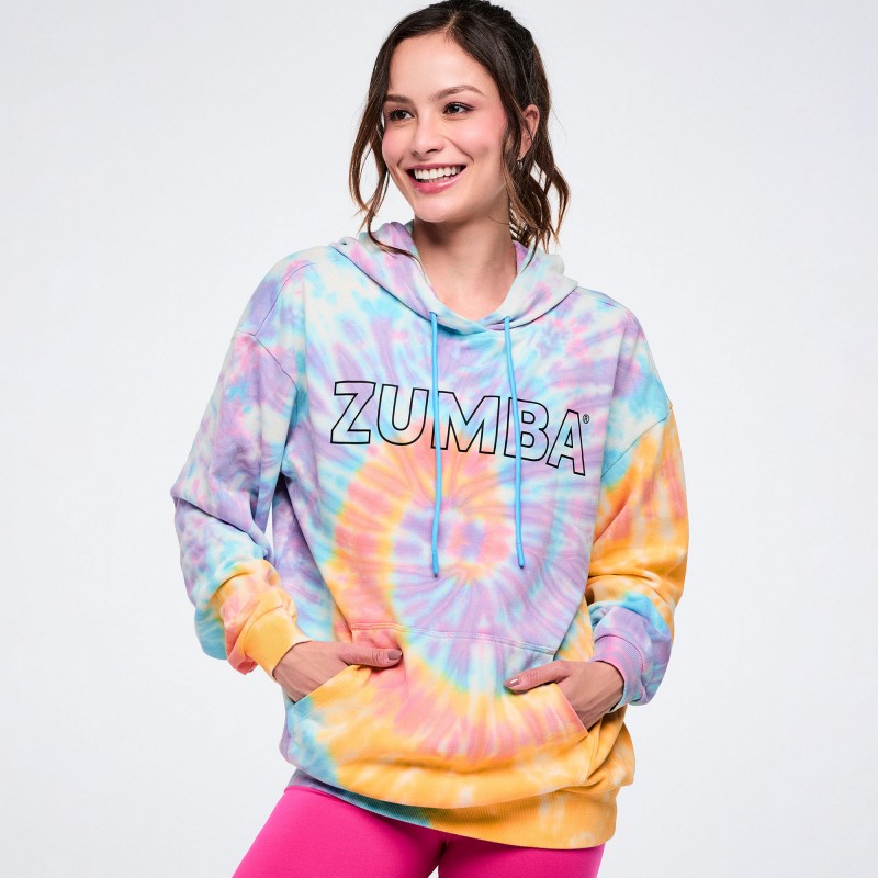 Unisex Tie-Dye Pullover Hoodie