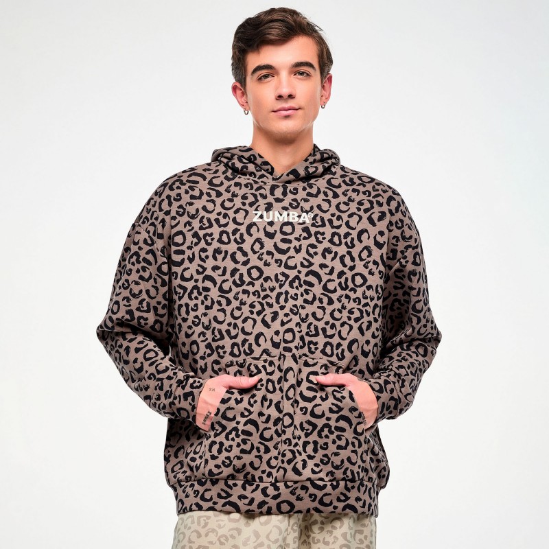 Zumba Modal Printed Pullover Sweatshirt